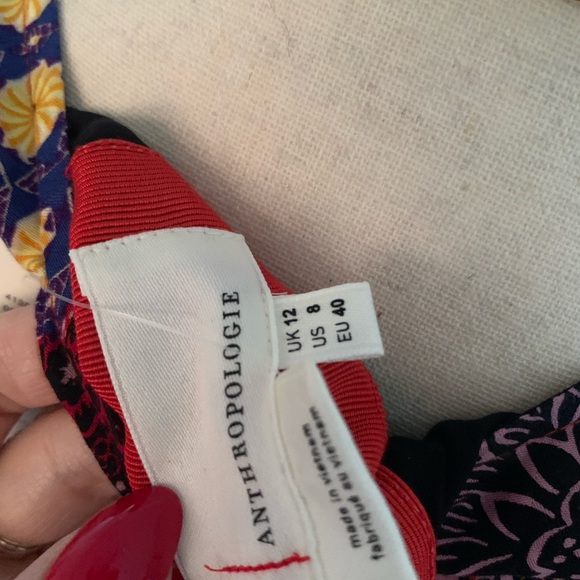 Anthroplogie Vibrant Floral Button-Down Dress - Picture 7 of 7